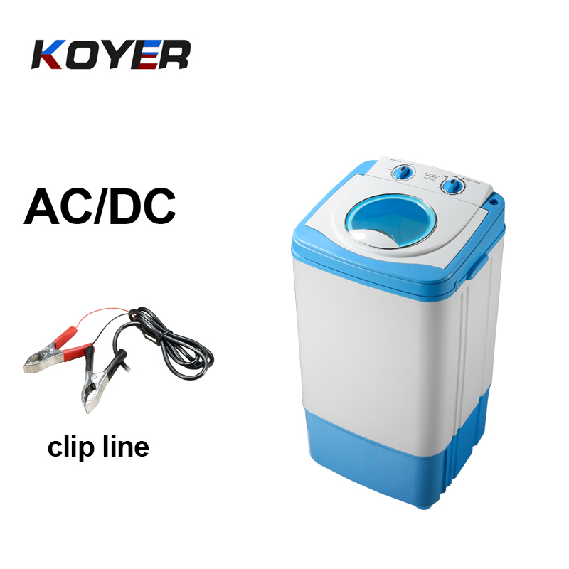 DC 12V Single Tub အဝတ်လျှော်စက်